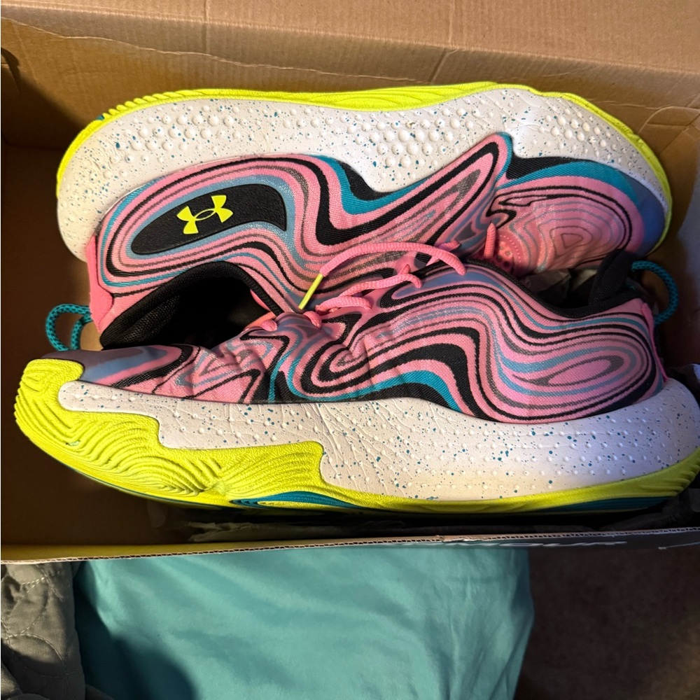 Under Armour Multicolor Athletic Shoes